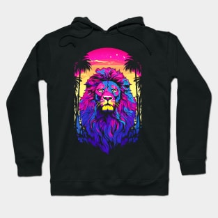 Colorful Lion Hoodie